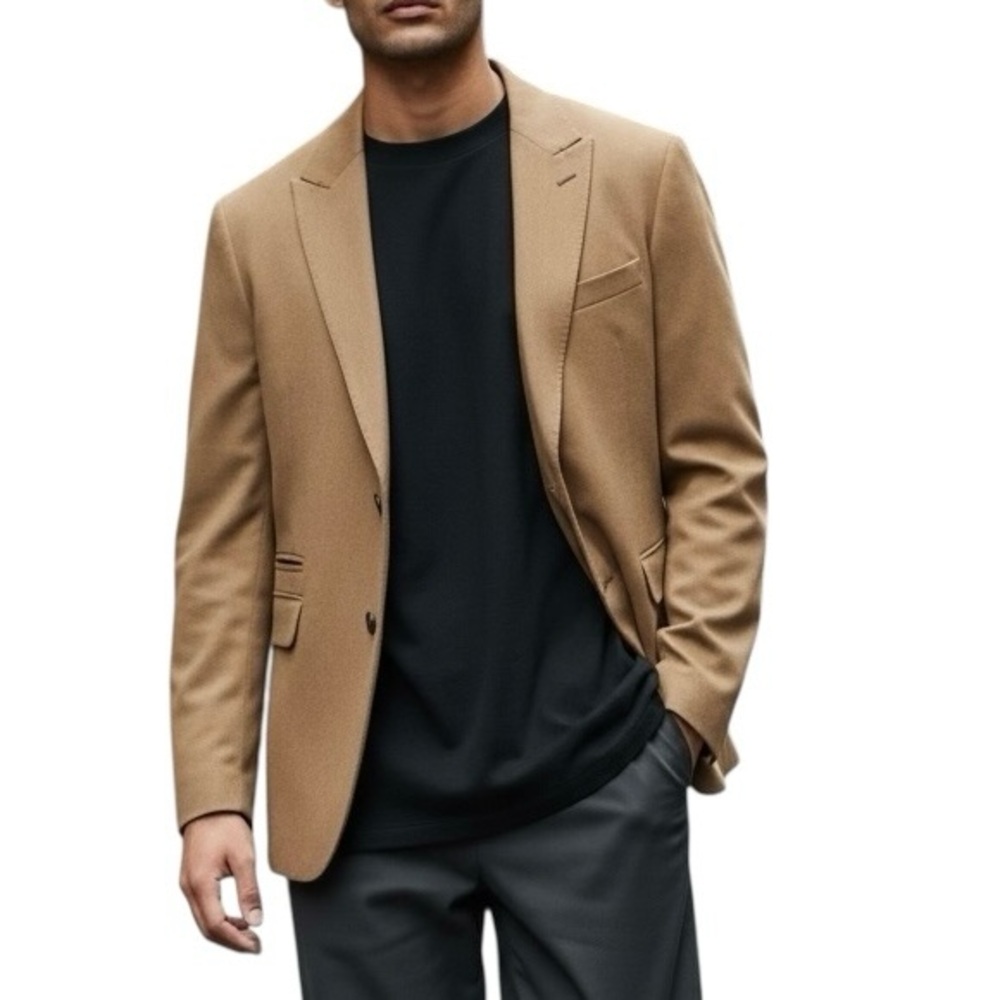Paul Smith Camel Hair Blazer 42R Camel/Tan